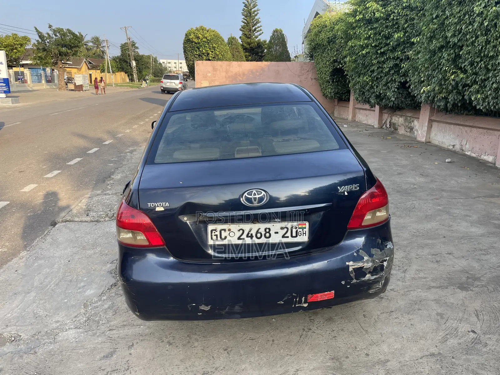 Toyota Yaris 2008 Blue