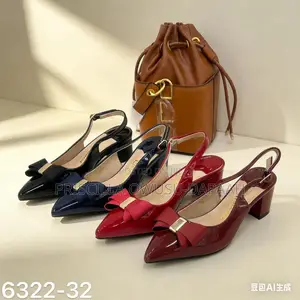 Fashionable Lady's High-Heeled Sandals