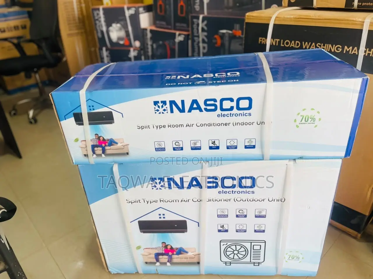 Real Black Nasco 1.5hp Air Conditioner