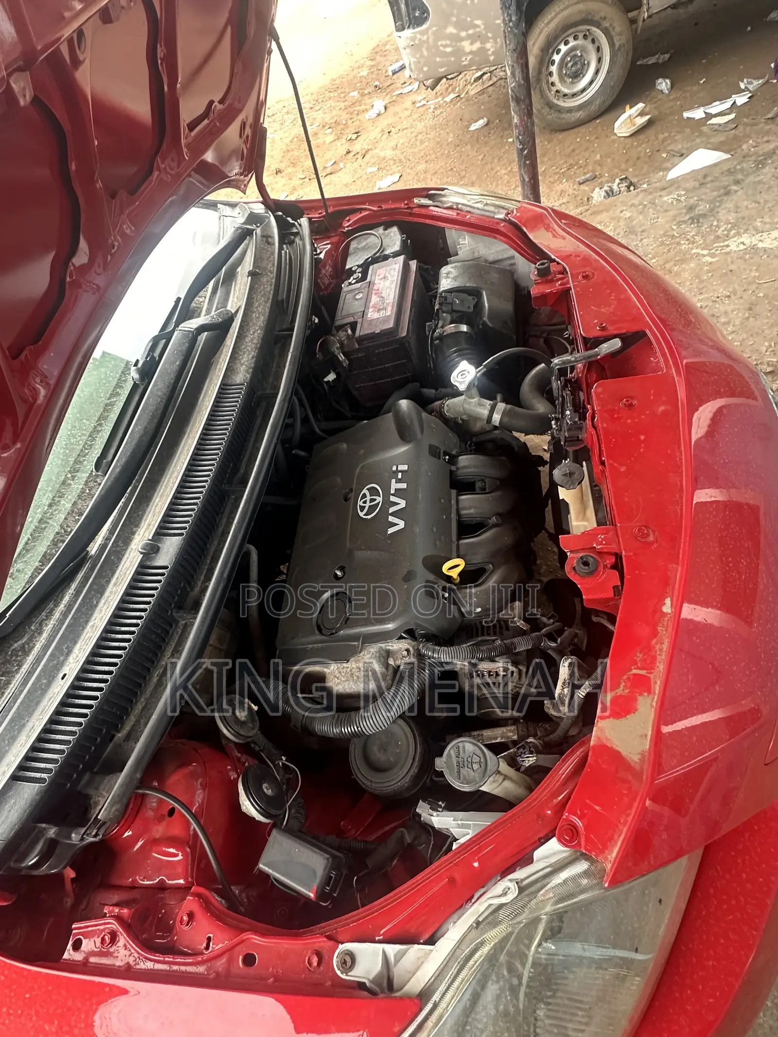 Toyota Yaris 1.3 VVT-i Automatic 2008 Red