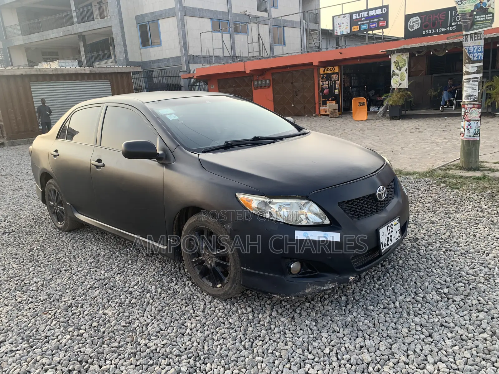 Toyota Corolla 2010 Matt Black