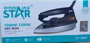 ST-5002 1000w-1200w Dry Star Iron