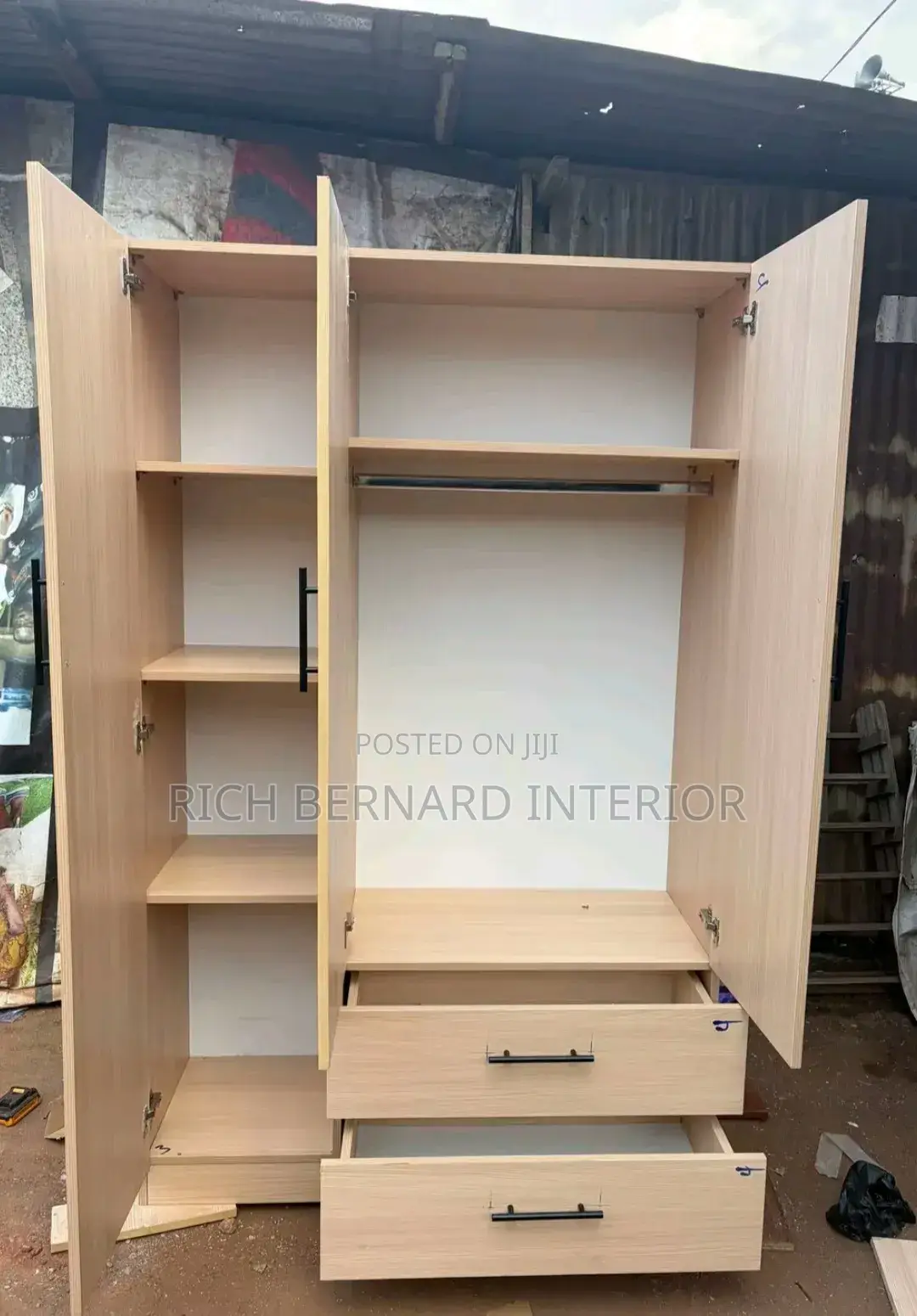 4feet by 6feet Laminated Wardrobe