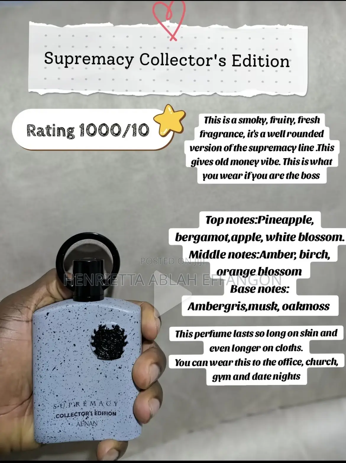 Supremacy Perfume