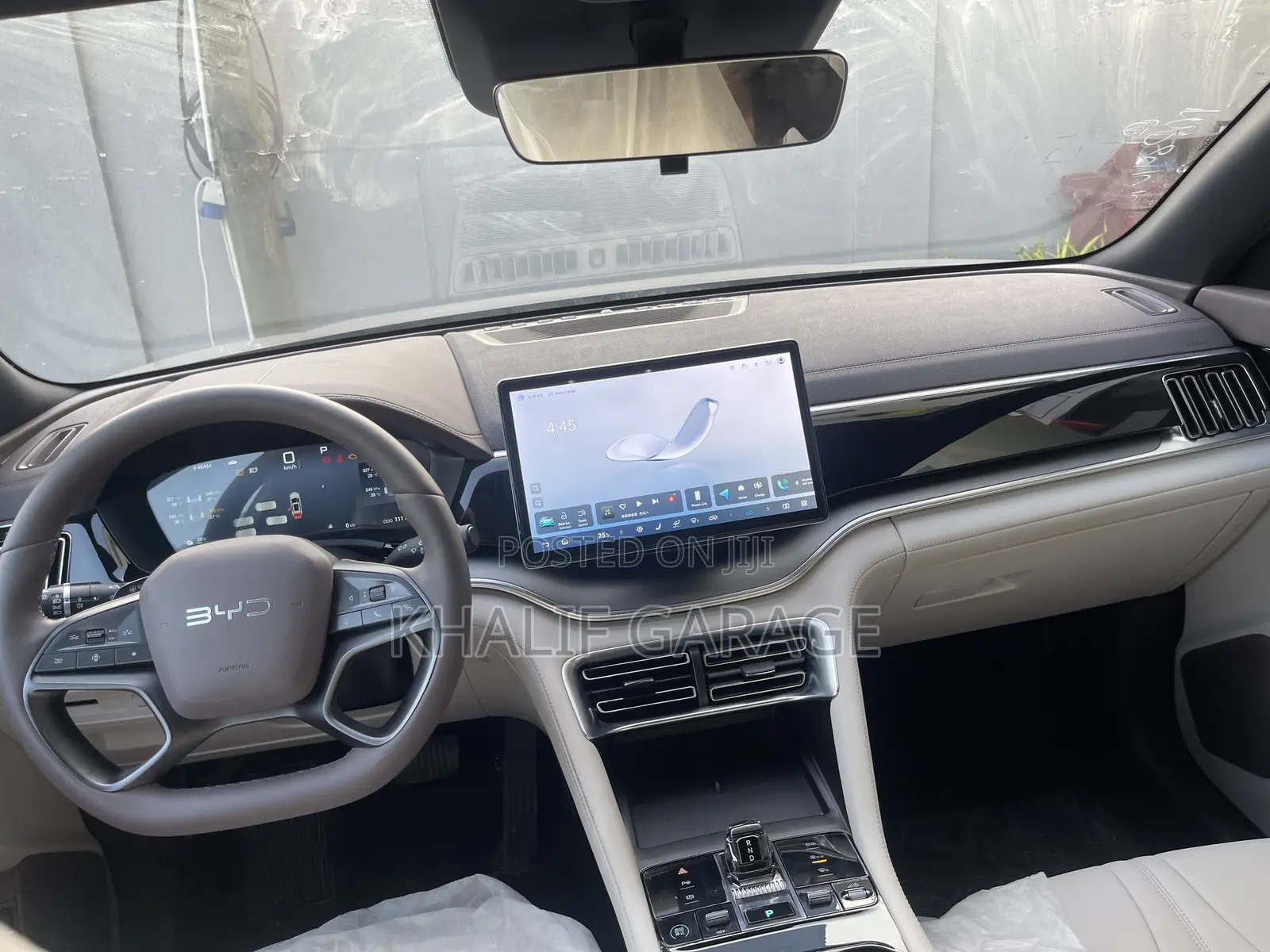New BYD Song Plus DM-i 2025 Off white
