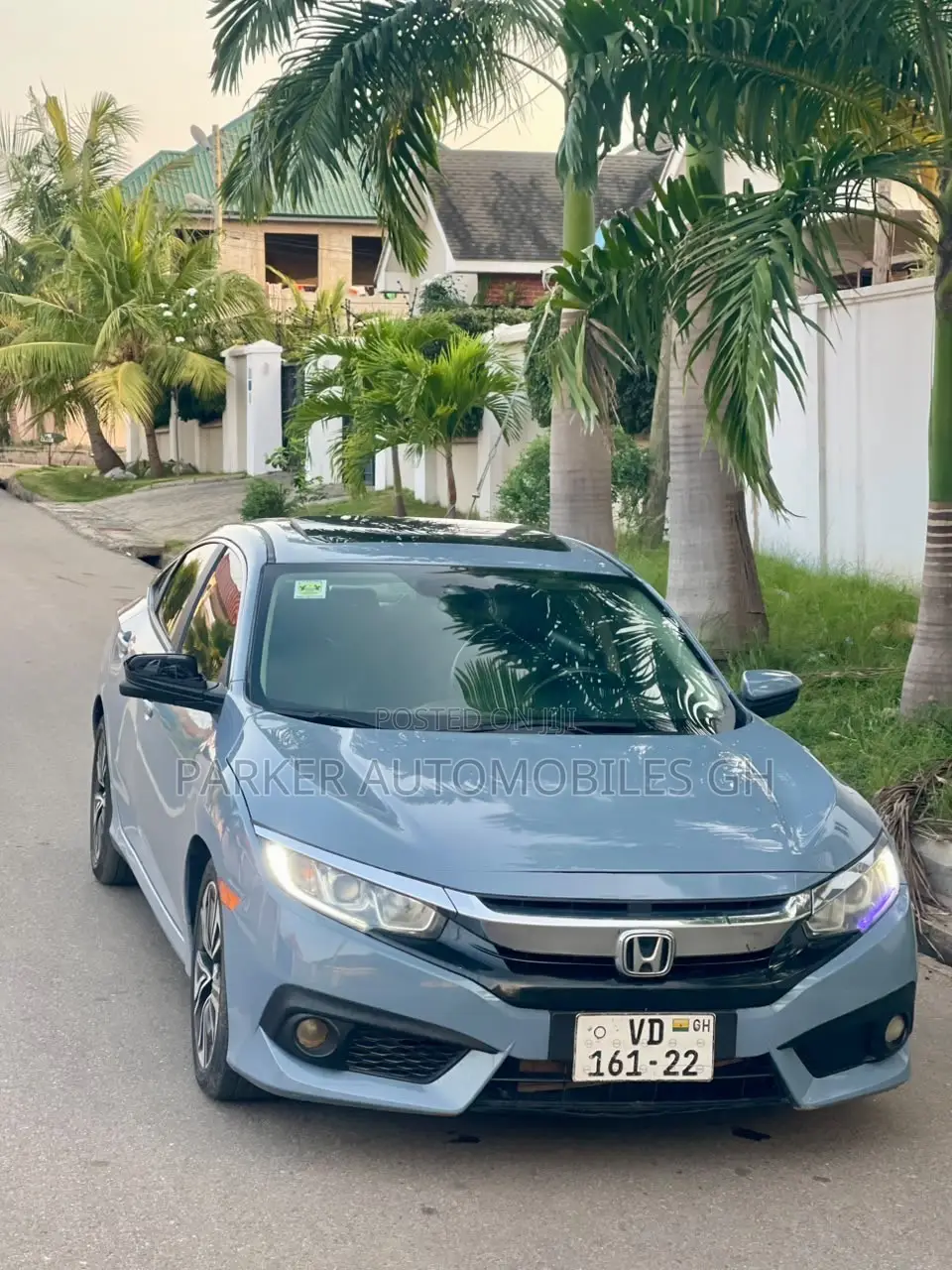 Honda Civic EX-L Sedan 2018 Gray
