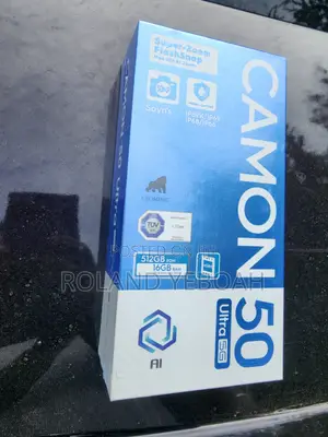 New Tecno Camon 50 Ultra 512 GB Black