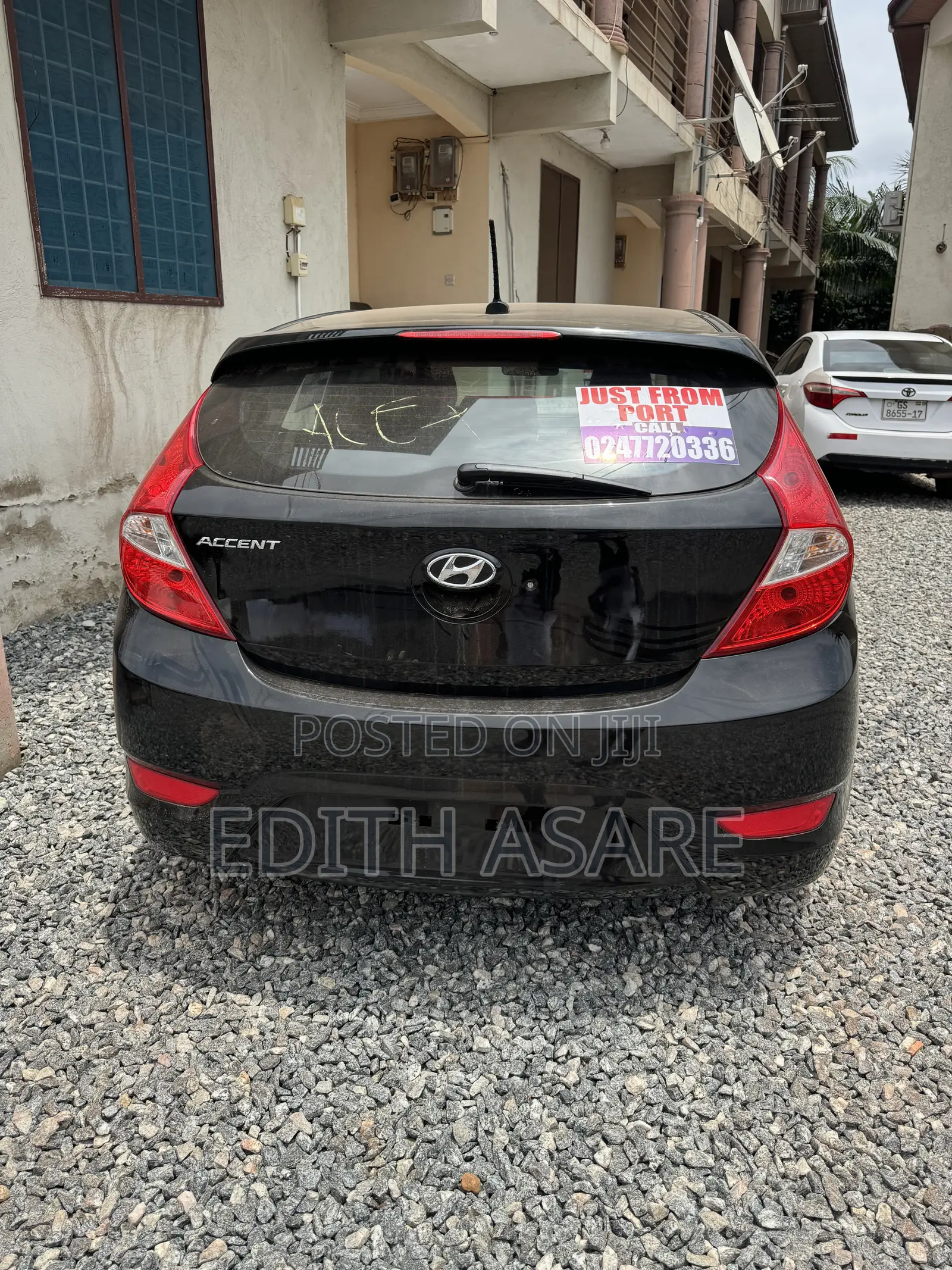 Hyundai Accent 2016 Black