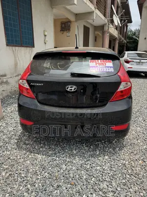 Hyundai Accent 2016 Black