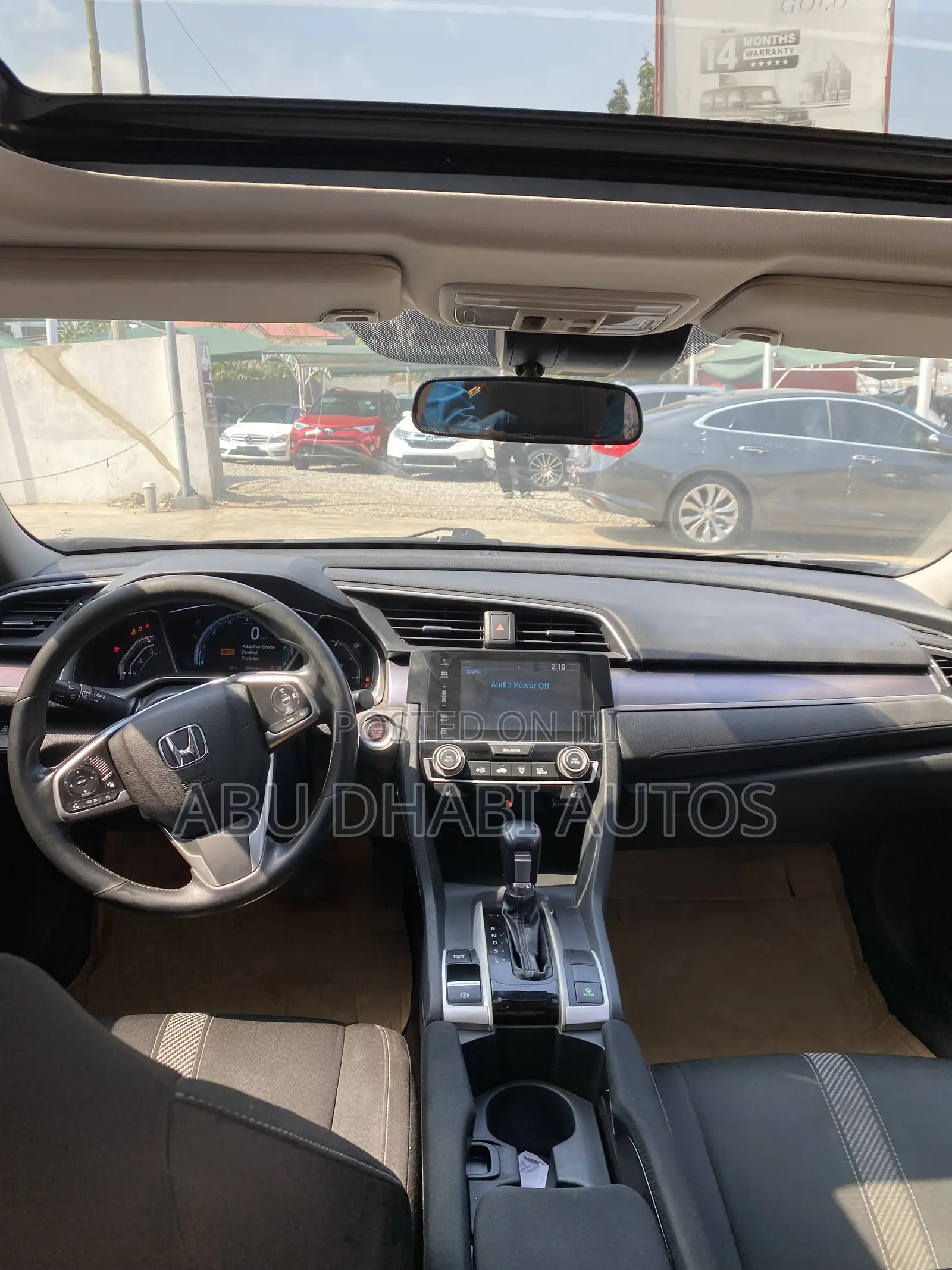 Honda Civic EX-L 4dr Sedan (1.5L 4cyl) 2017 Gray