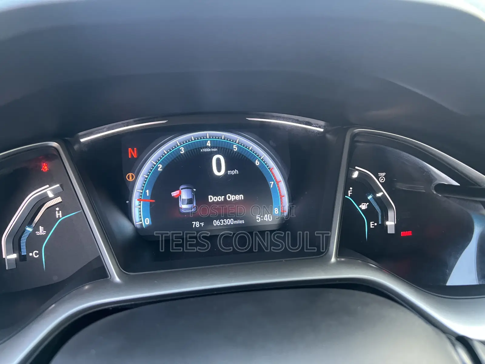 Honda Civic 2016 Black