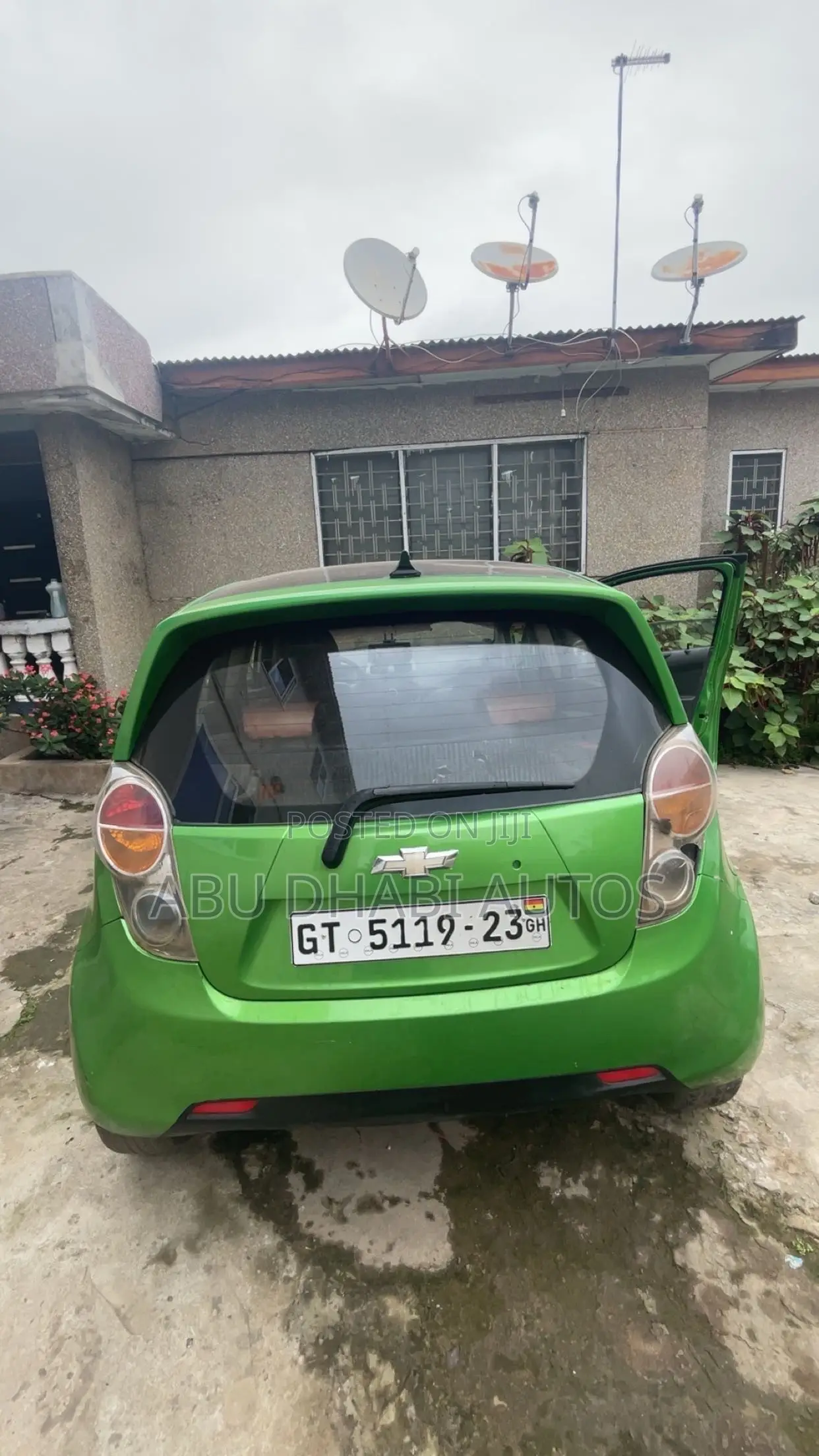 Daewoo Matiz 2015 Green