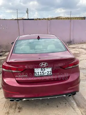 Hyundai Elantra ECO Sedan FWD (1.4L 4cyl 7A) 2017 Red