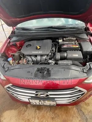 Hyundai Elantra ECO Sedan FWD (1.4L 4cyl 7A) 2017 Red