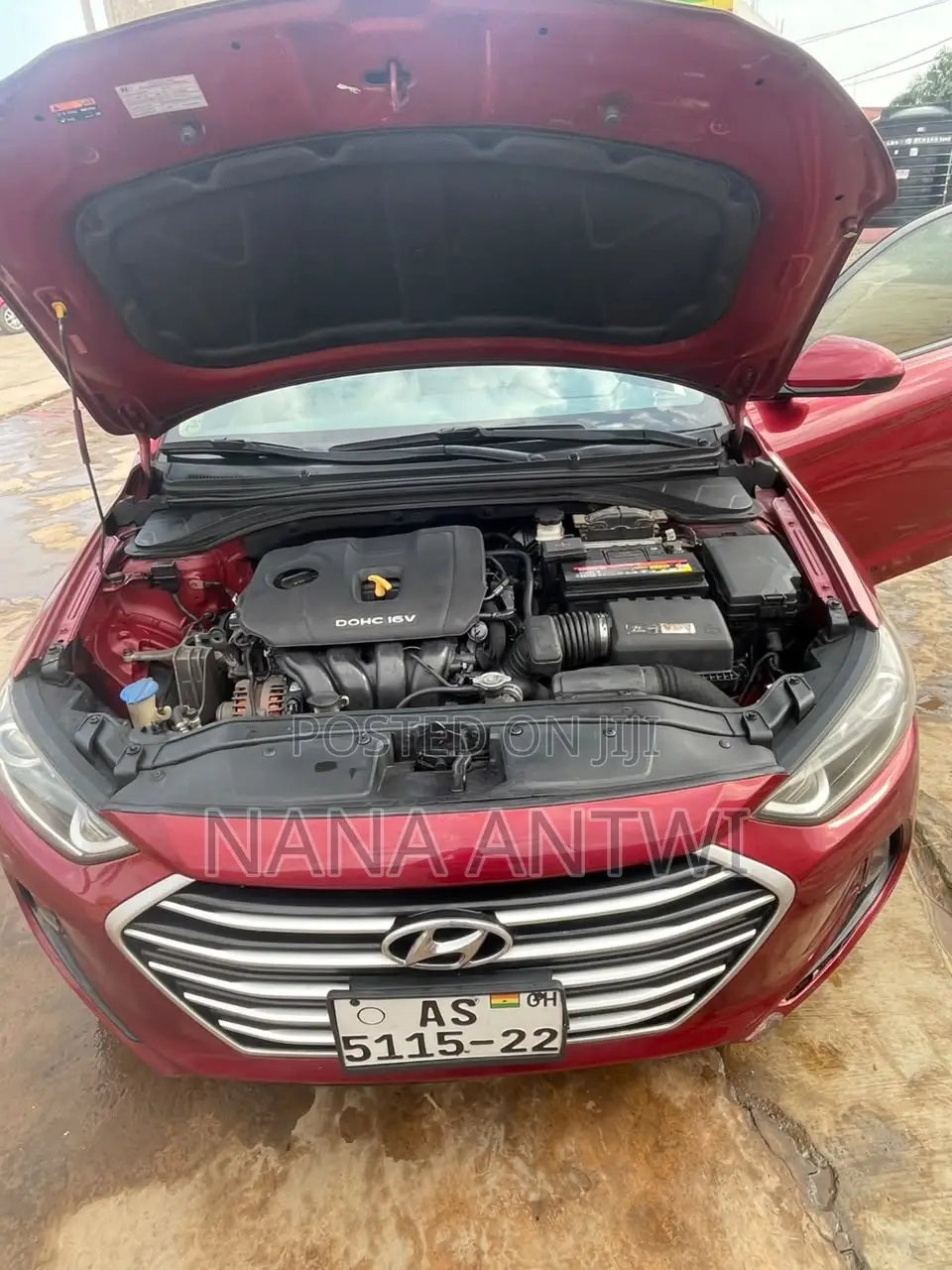 Hyundai Elantra ECO Sedan FWD (1.4L 4cyl 7A) 2017 Red