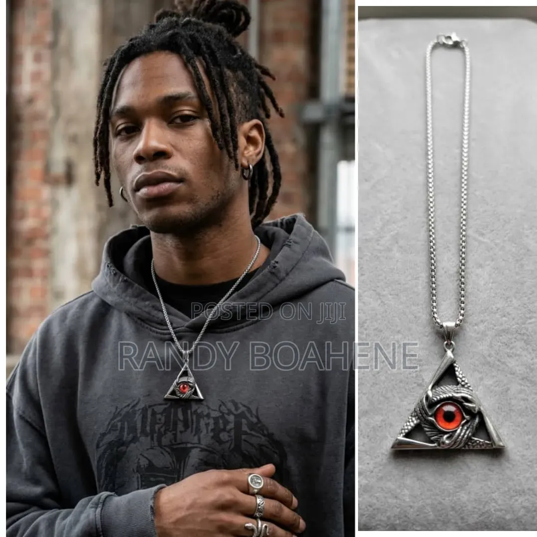 Masonic Iris Necklace