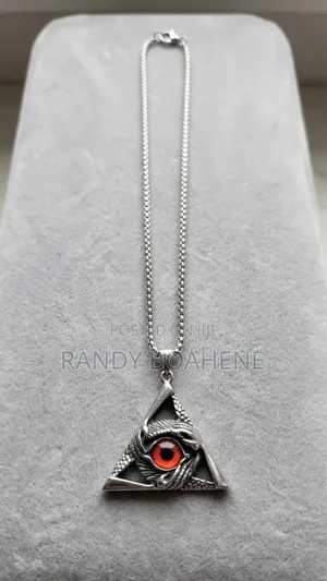 Masonic Iris Necklace