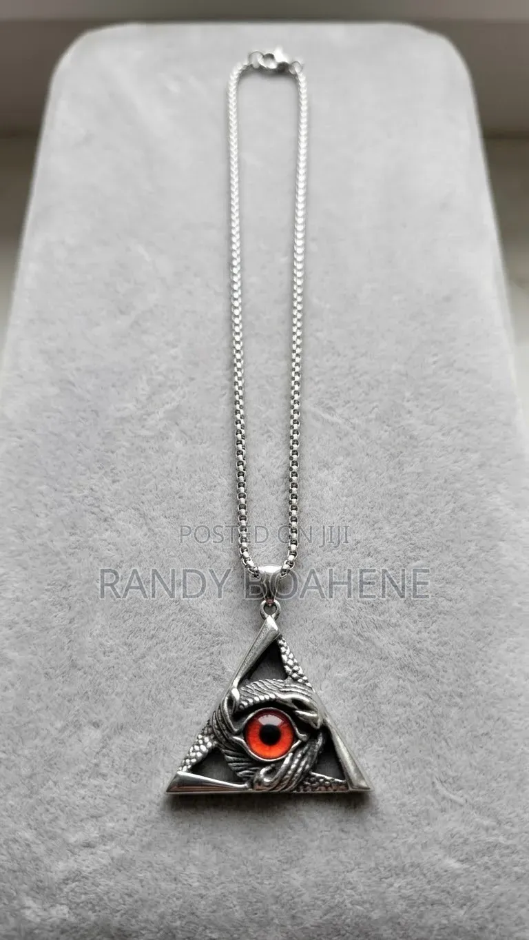 Masonic Iris Necklace