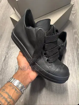 All Black RICK OWENS Sneaker