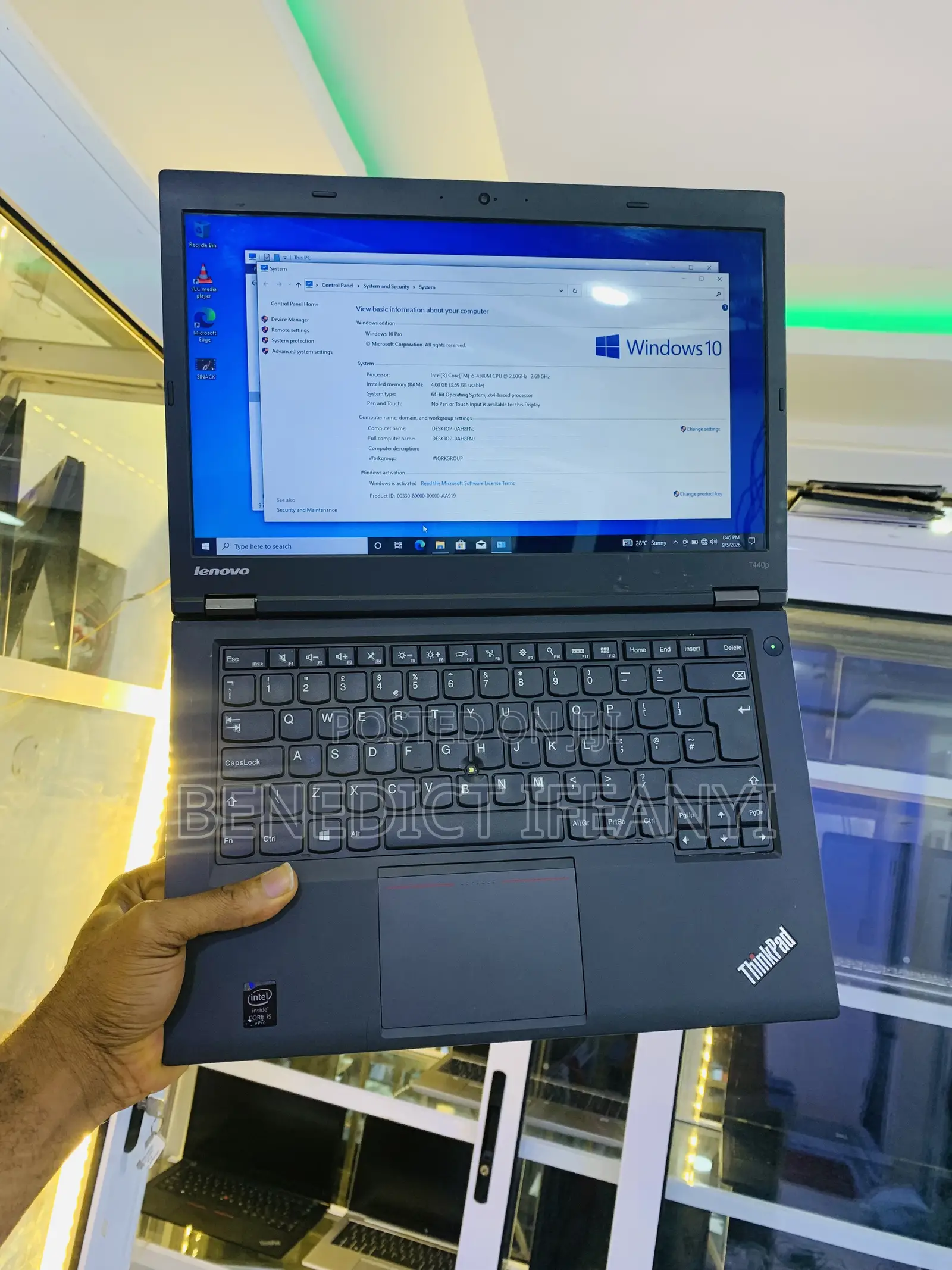 Laptop Lenovo ThinkPad T440p 4GB Intel Core i5 HDD 500GB