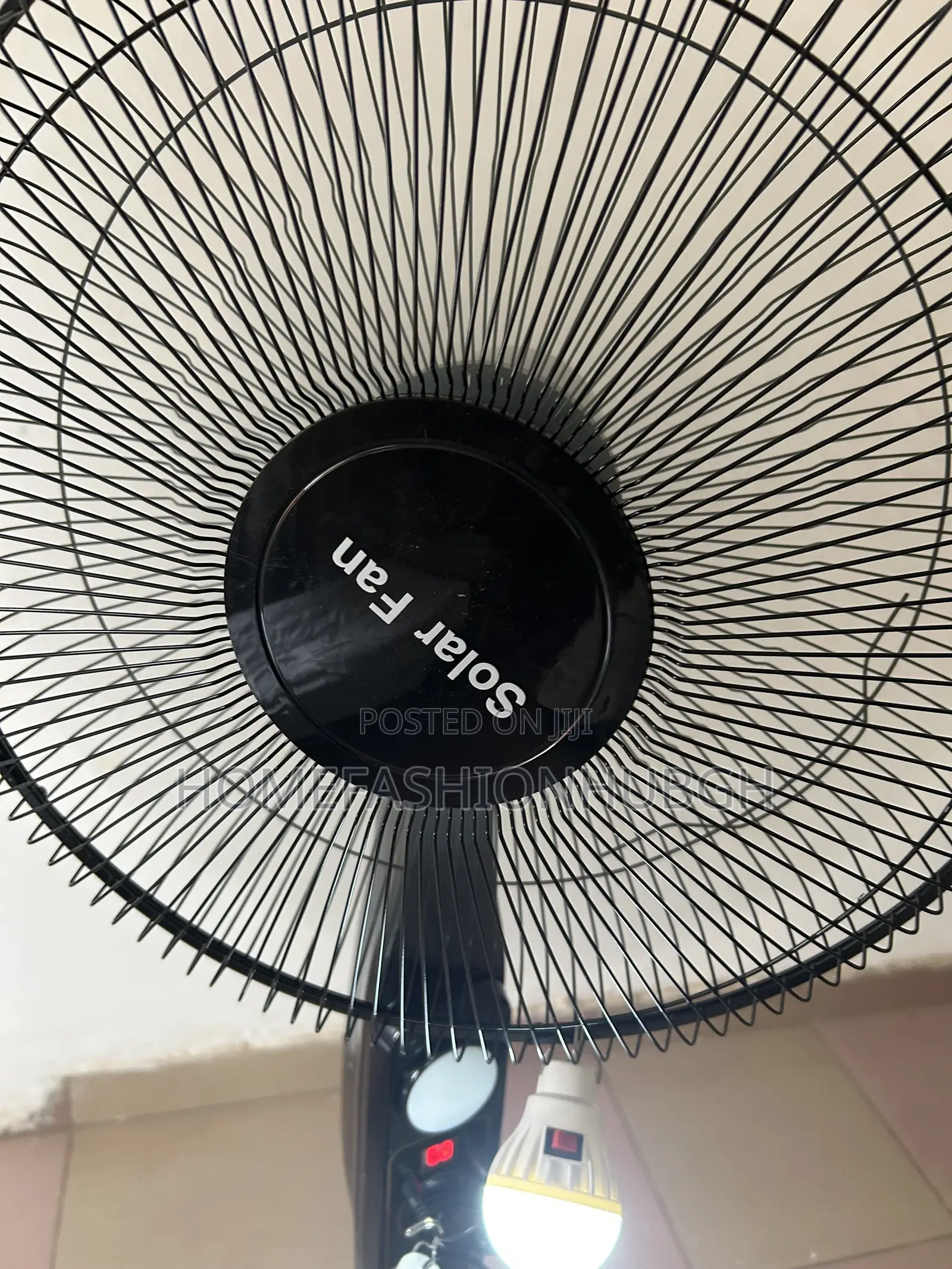Solar Rechargeable Fan