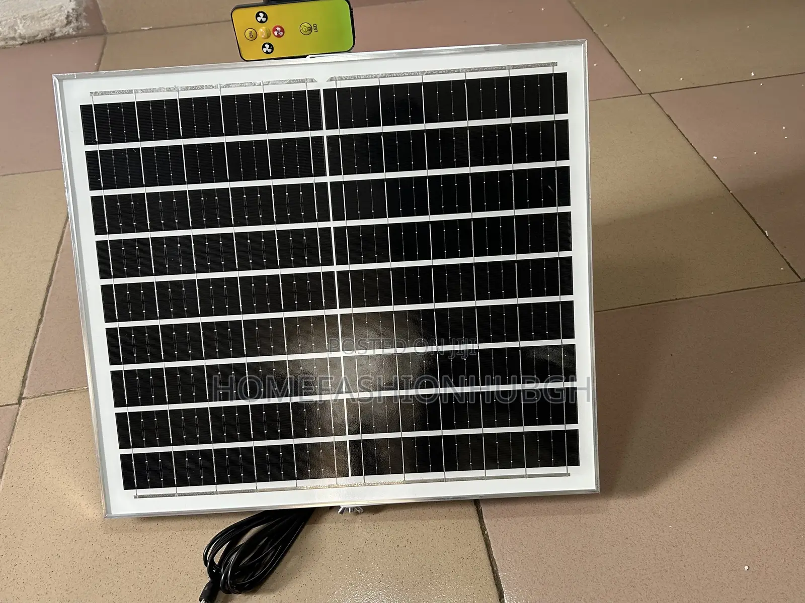 Solar Rechargeable Fan