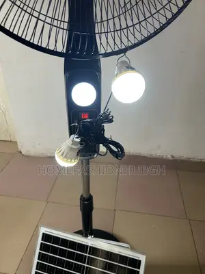 Solar Rechargeable Fan