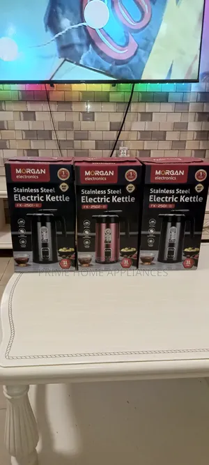Morgan 3L Stainless Steel Electric Kettle