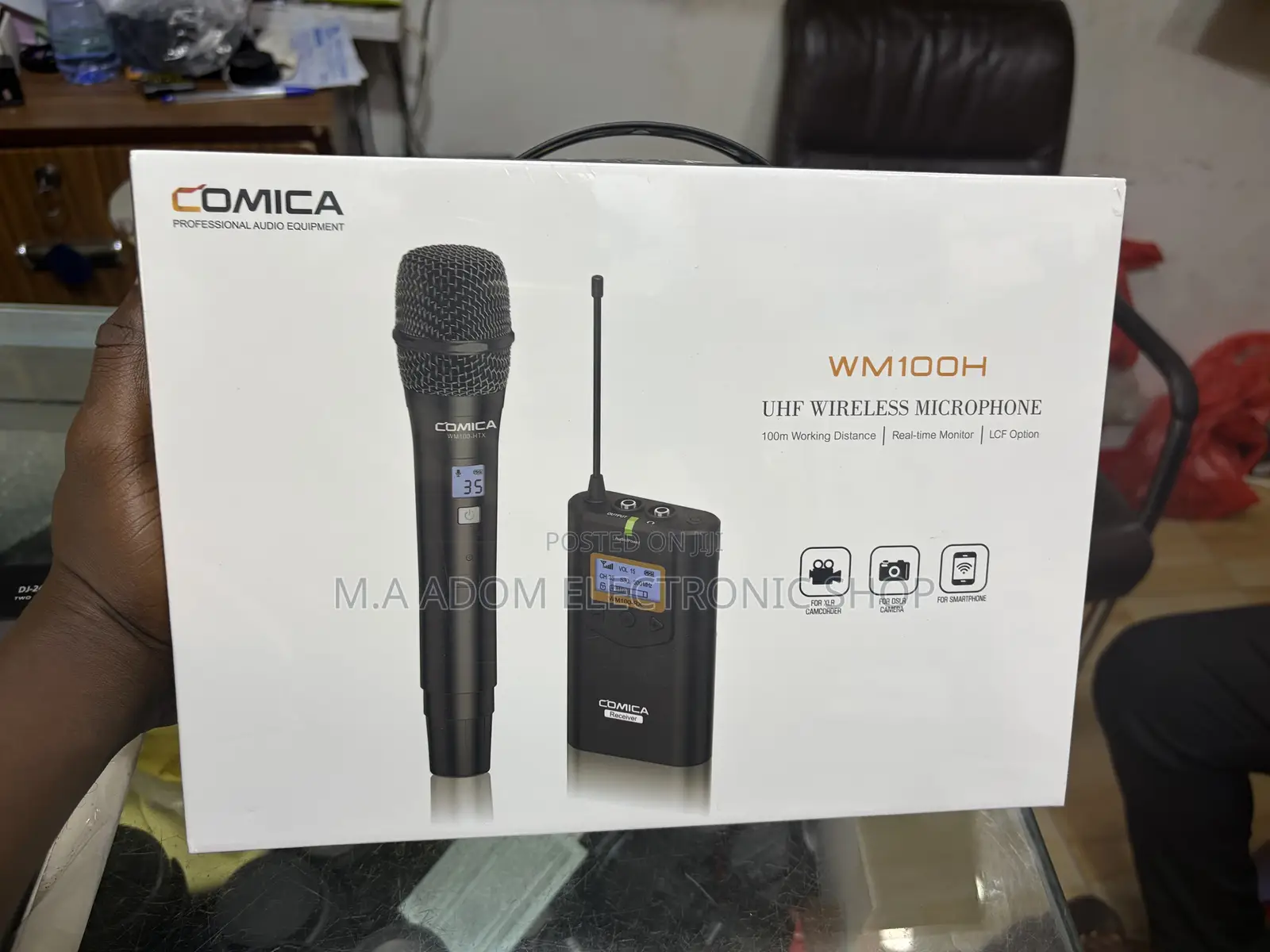 Comica Uhf Wireless Microphone