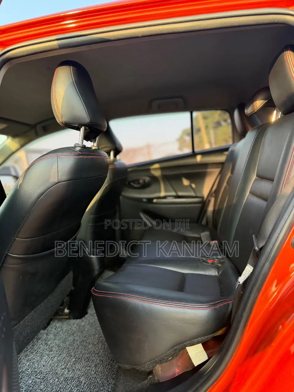 Toyota Vitz 1.3 AWD 5dr 2016 Red