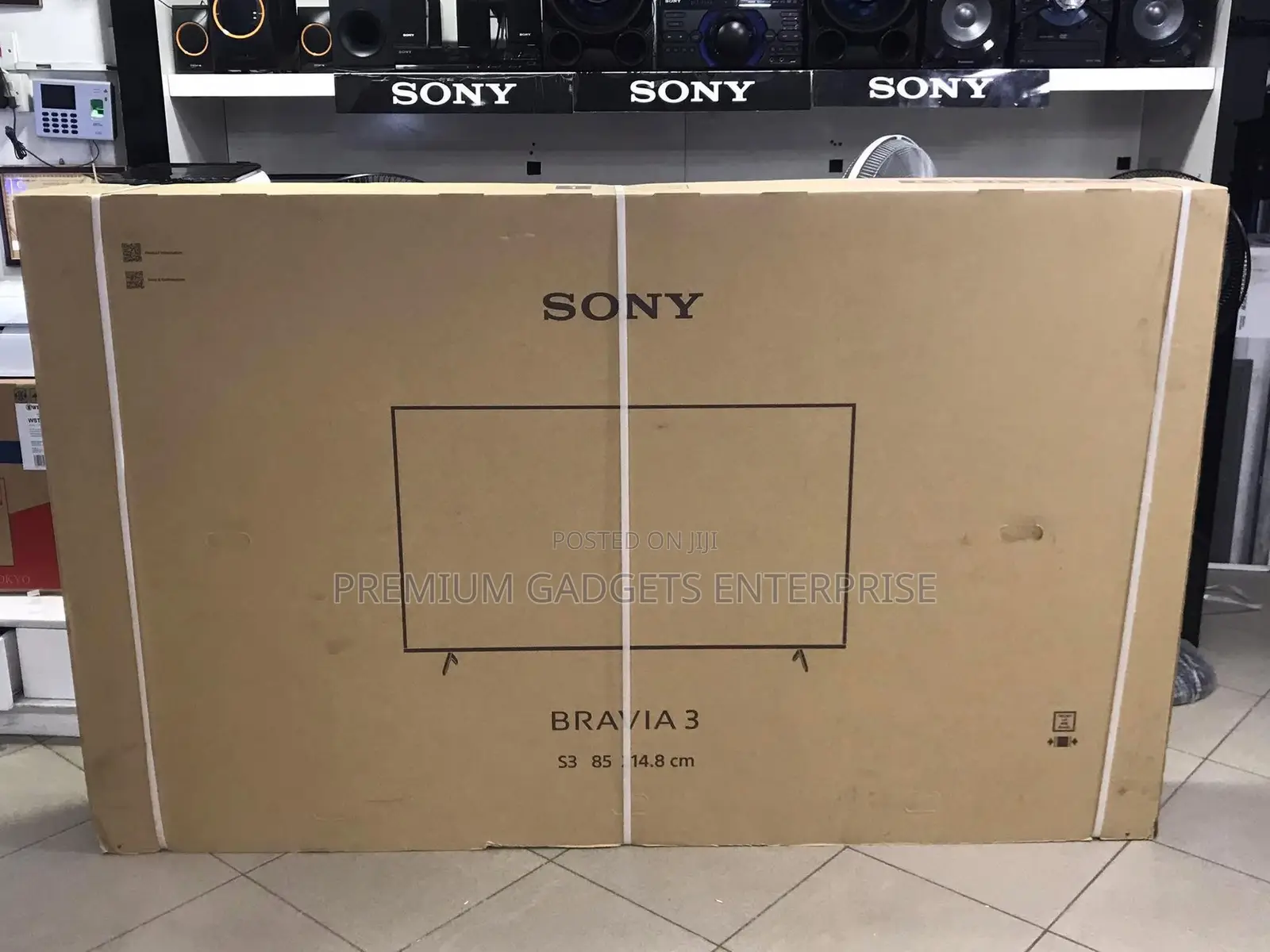 Sony Bravia 3 | X1 | Uhd | HDR | Smart TV (Google TV) | K-85s30