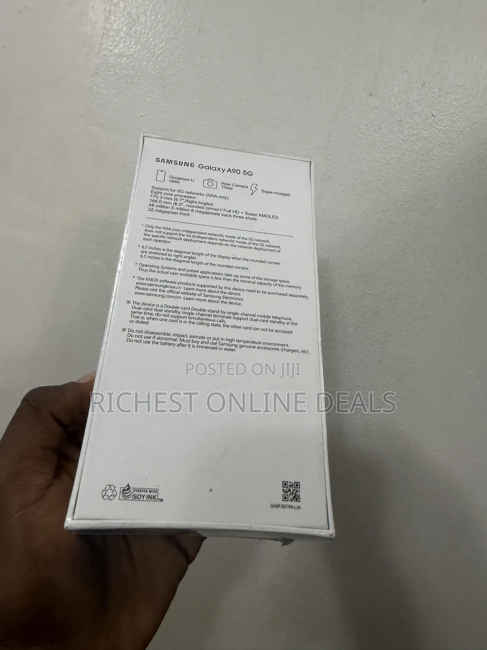 New Samsung Galaxy A90 5G 128 GB Black