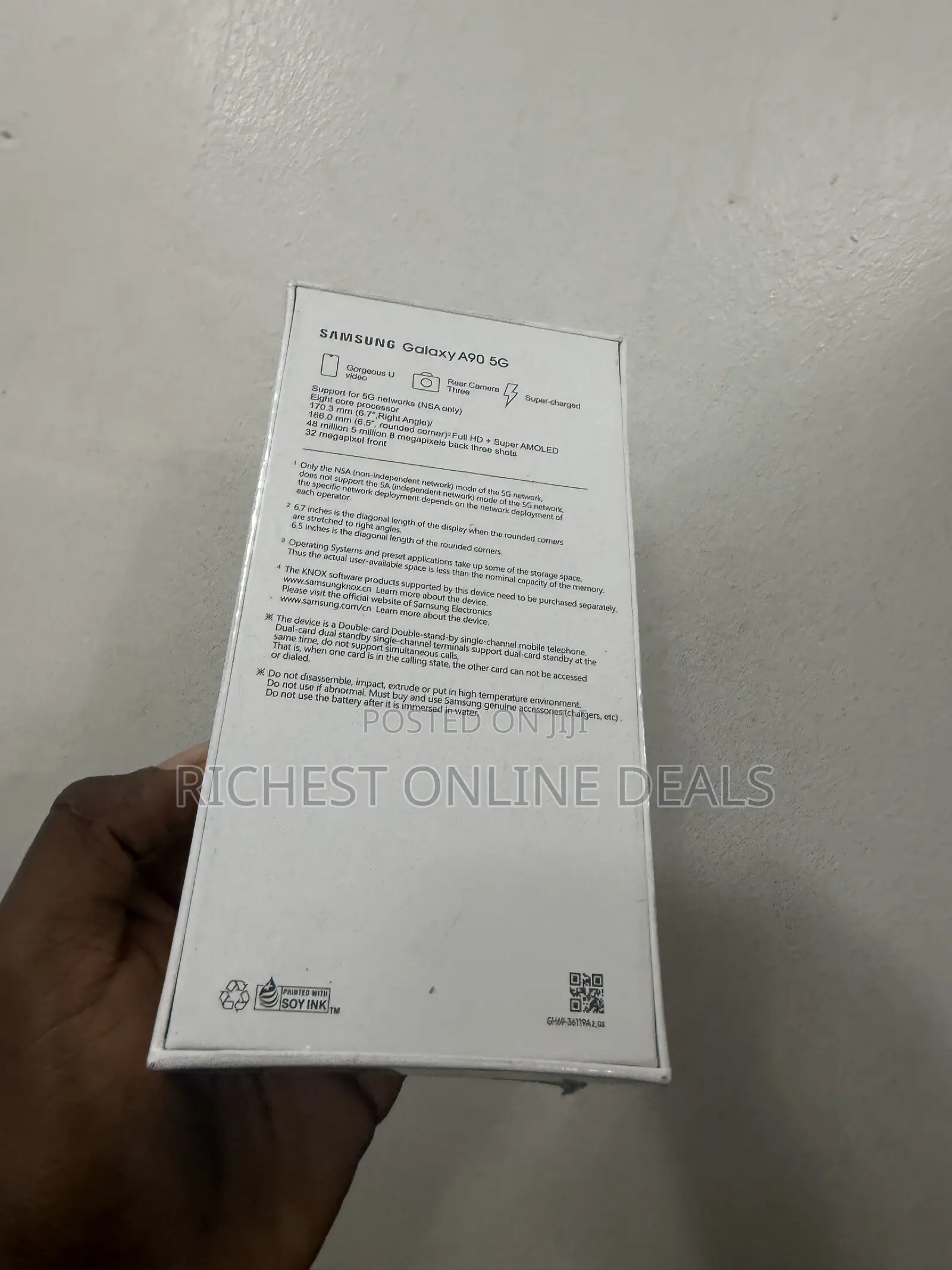 New Samsung Galaxy A90 5G 128 GB Black