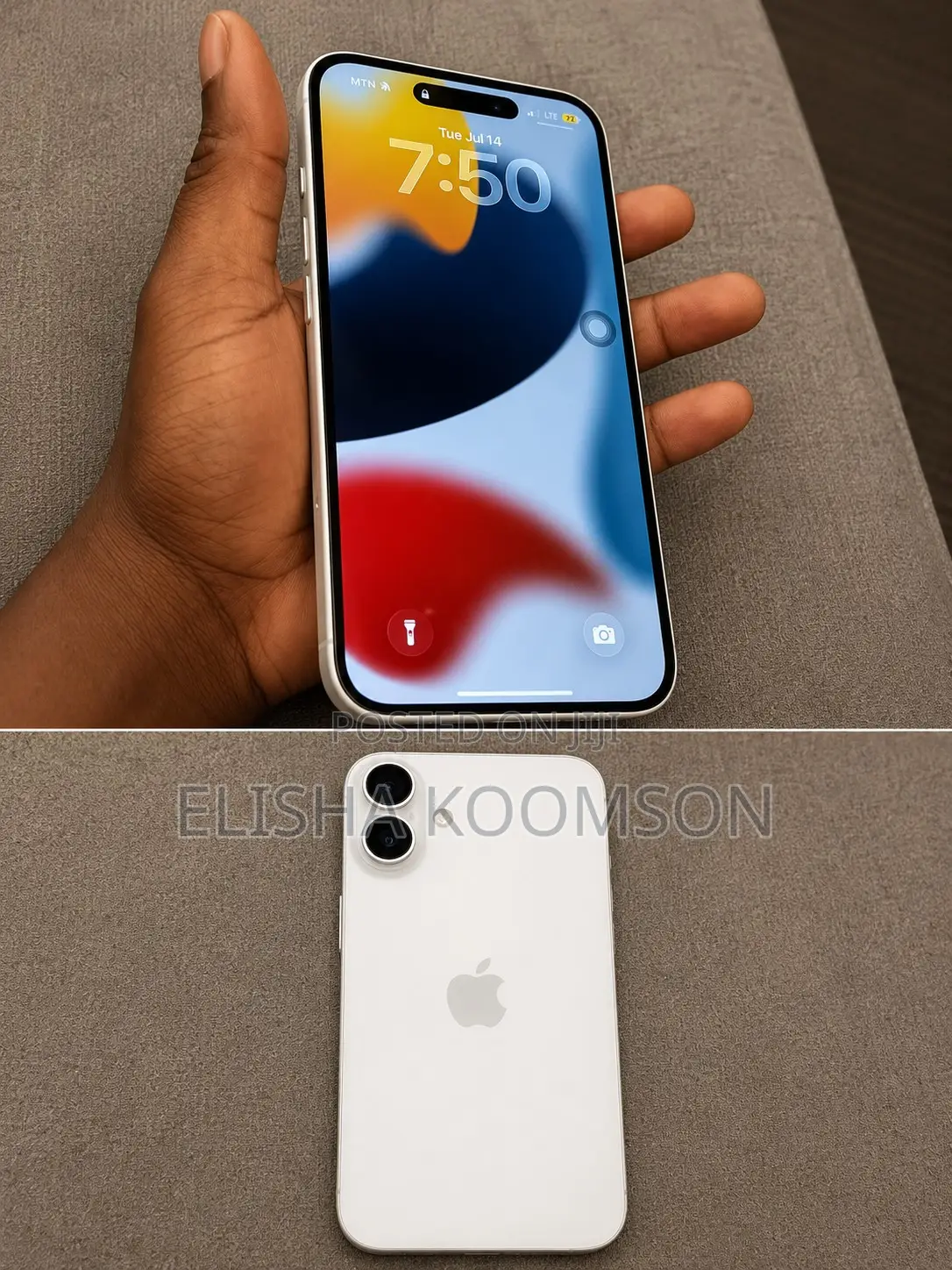 Apple iPhone 16 Plus 128 GB White