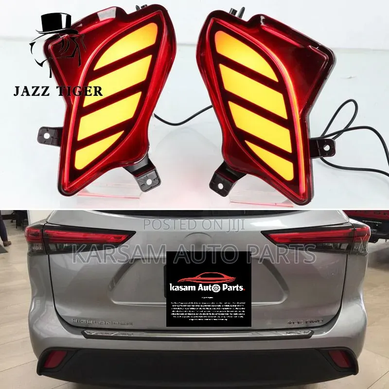 Highlander 2022 Back Bumper Reflector Led Type