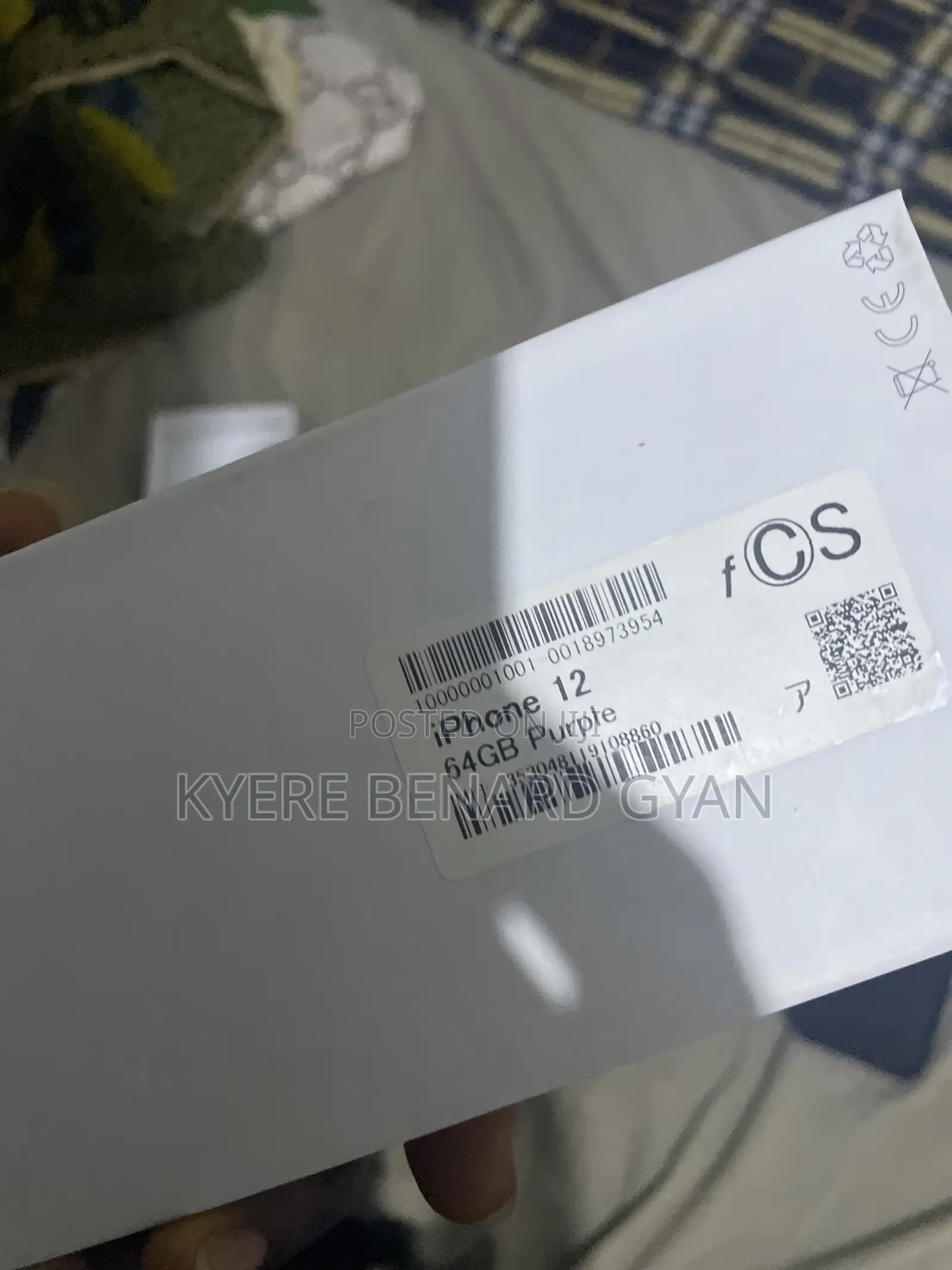 Apple iPhone 12 64 GB Purple