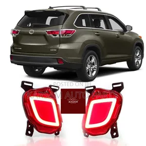 Toyota Highlander 2015 -2020 Back Bumper Reflector Led Type