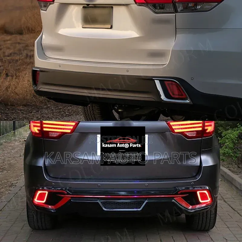 Toyota Highlander 2015 -2020 Back Bumper Reflector Led Type