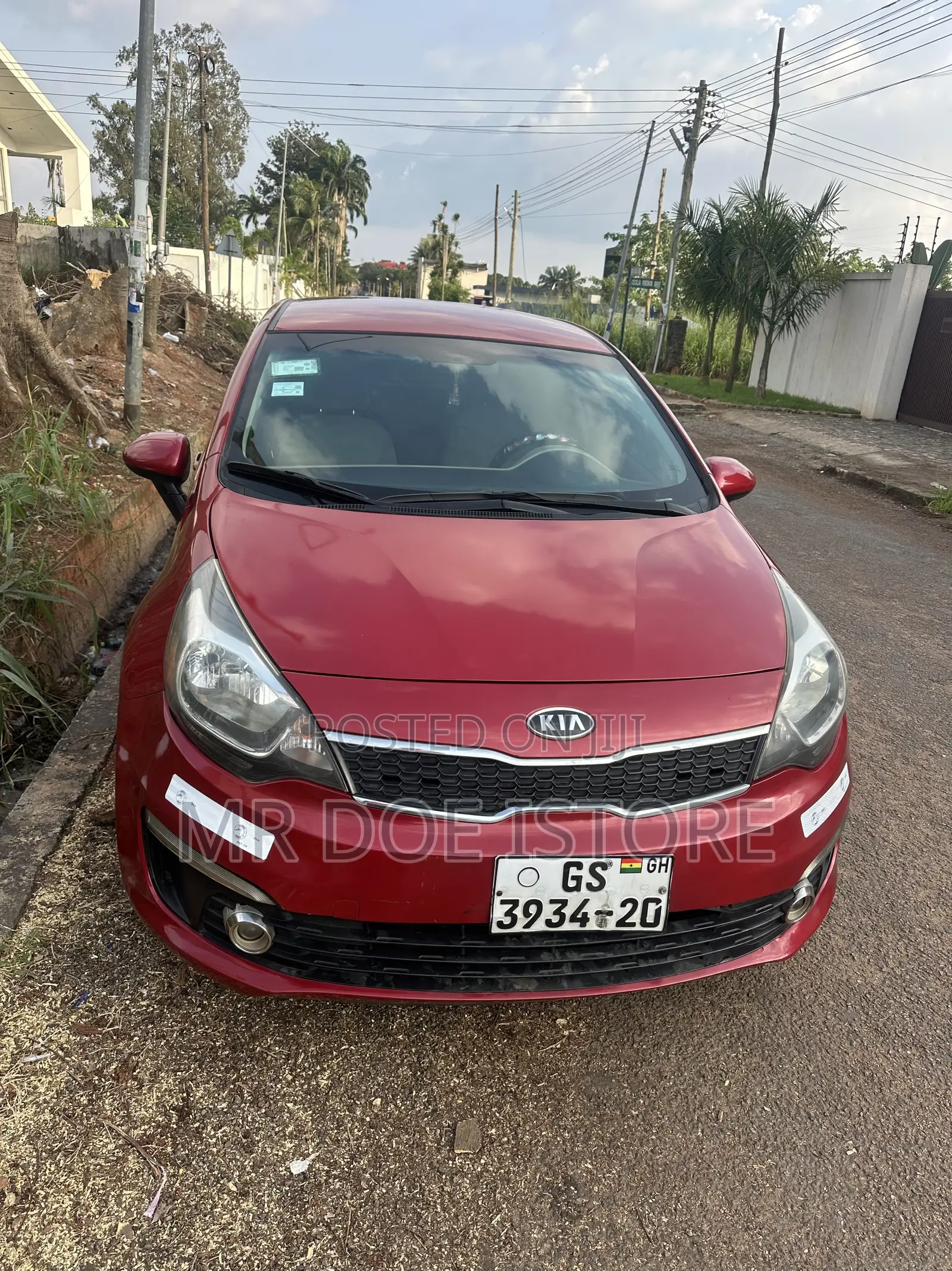 Kia Rio LX 4dr Hatchback (1.6L 4cyl 6A) 2016 Red