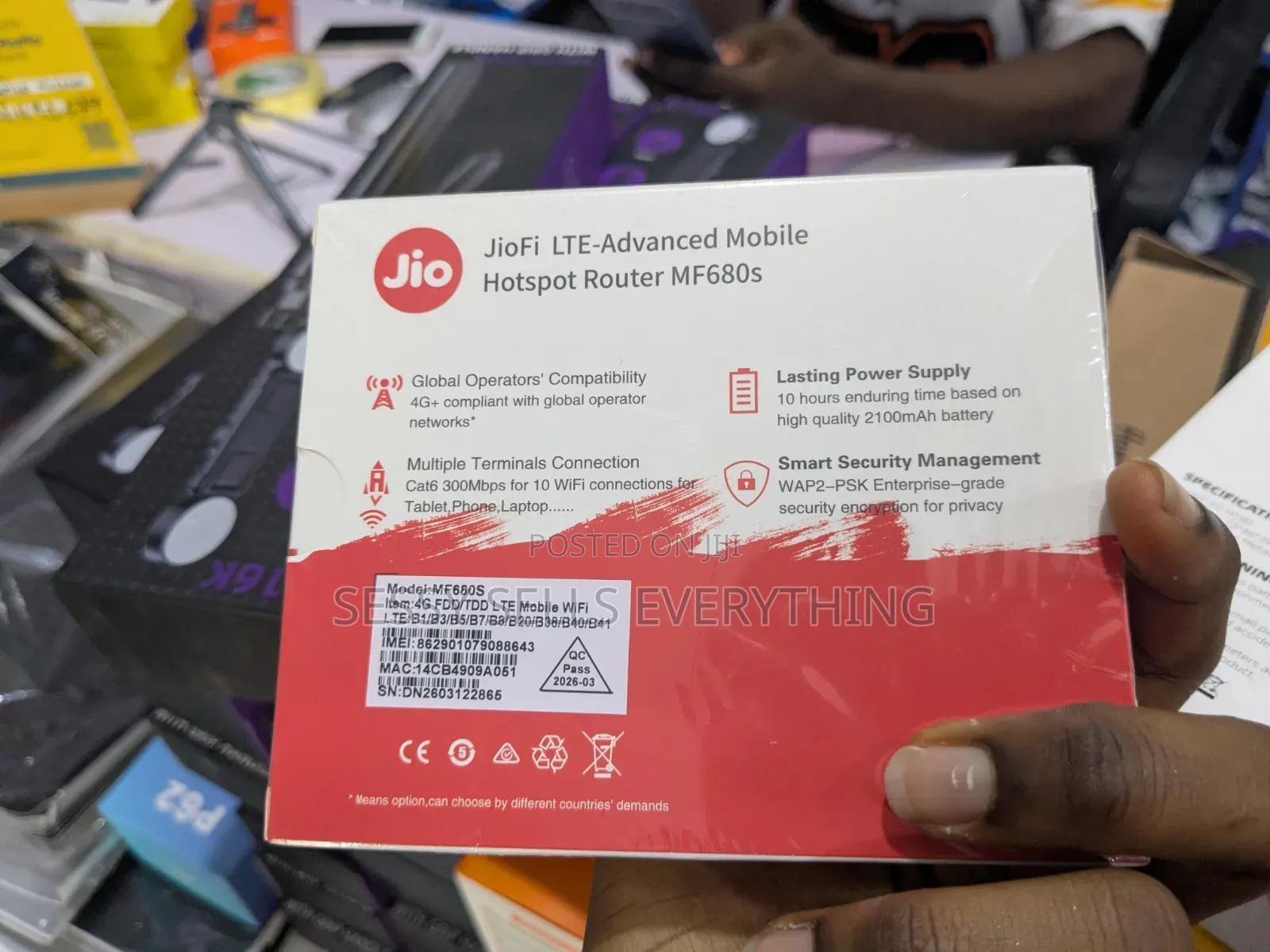 Jiofi Pocket Mifi