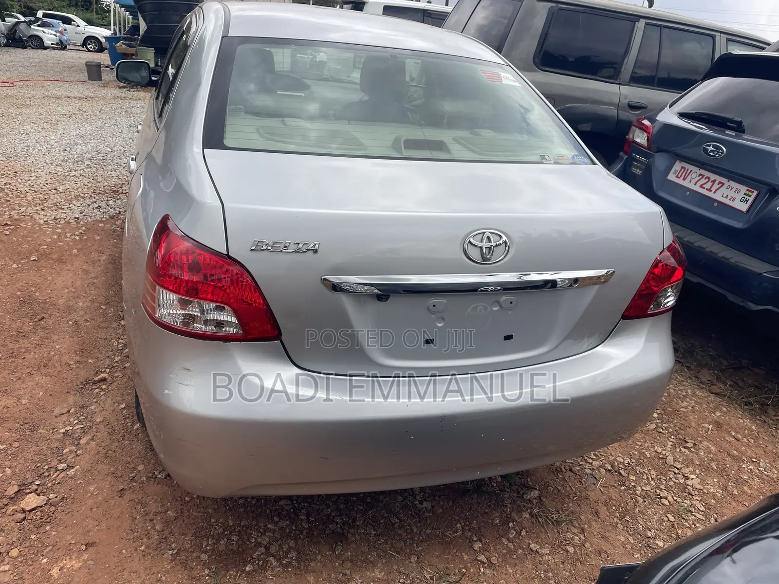 Toyota Belta 2010 Silver