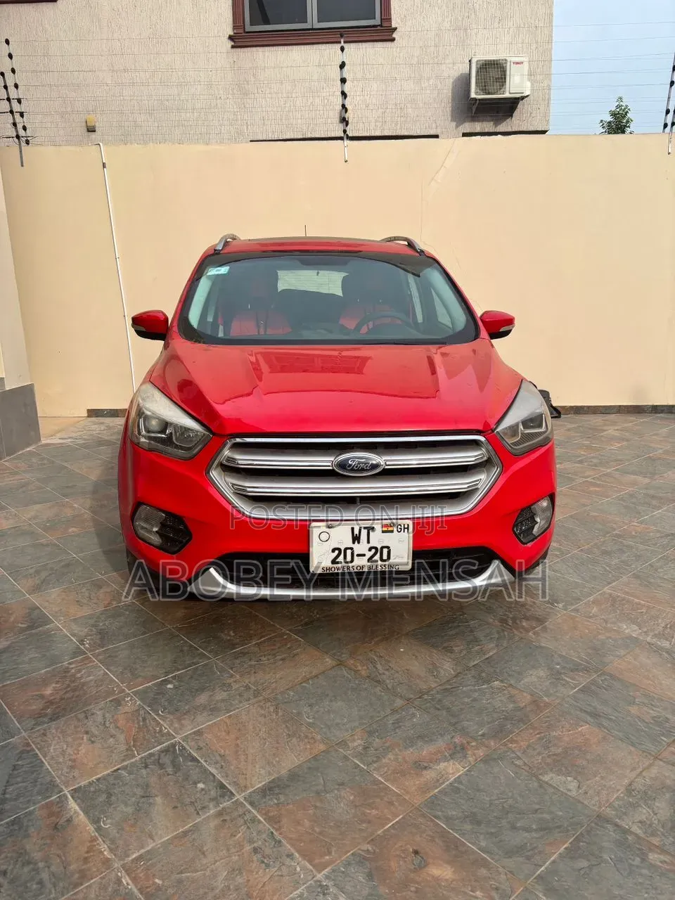 Ford Escape Titanium 4x4 2017 Red