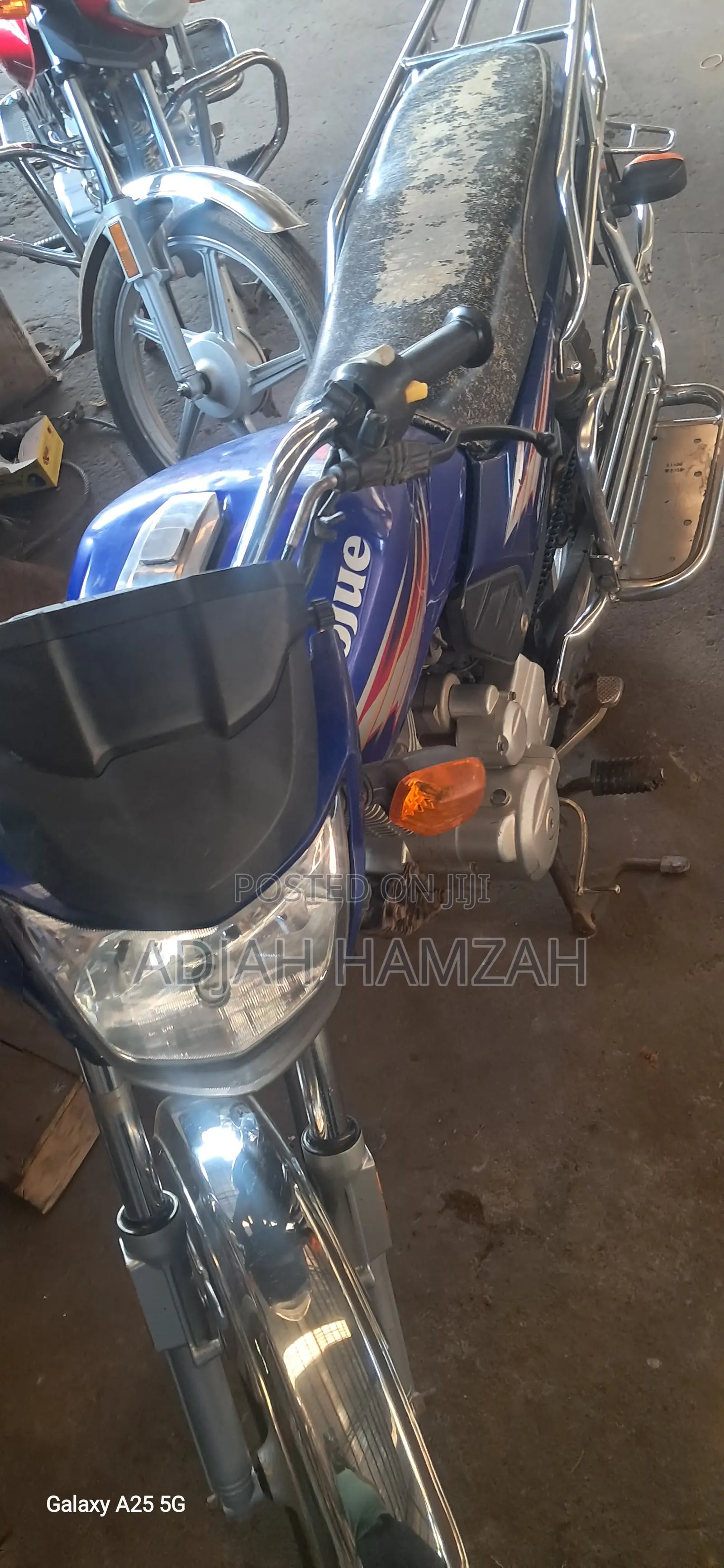 Haojue EG125N 2022 Blue