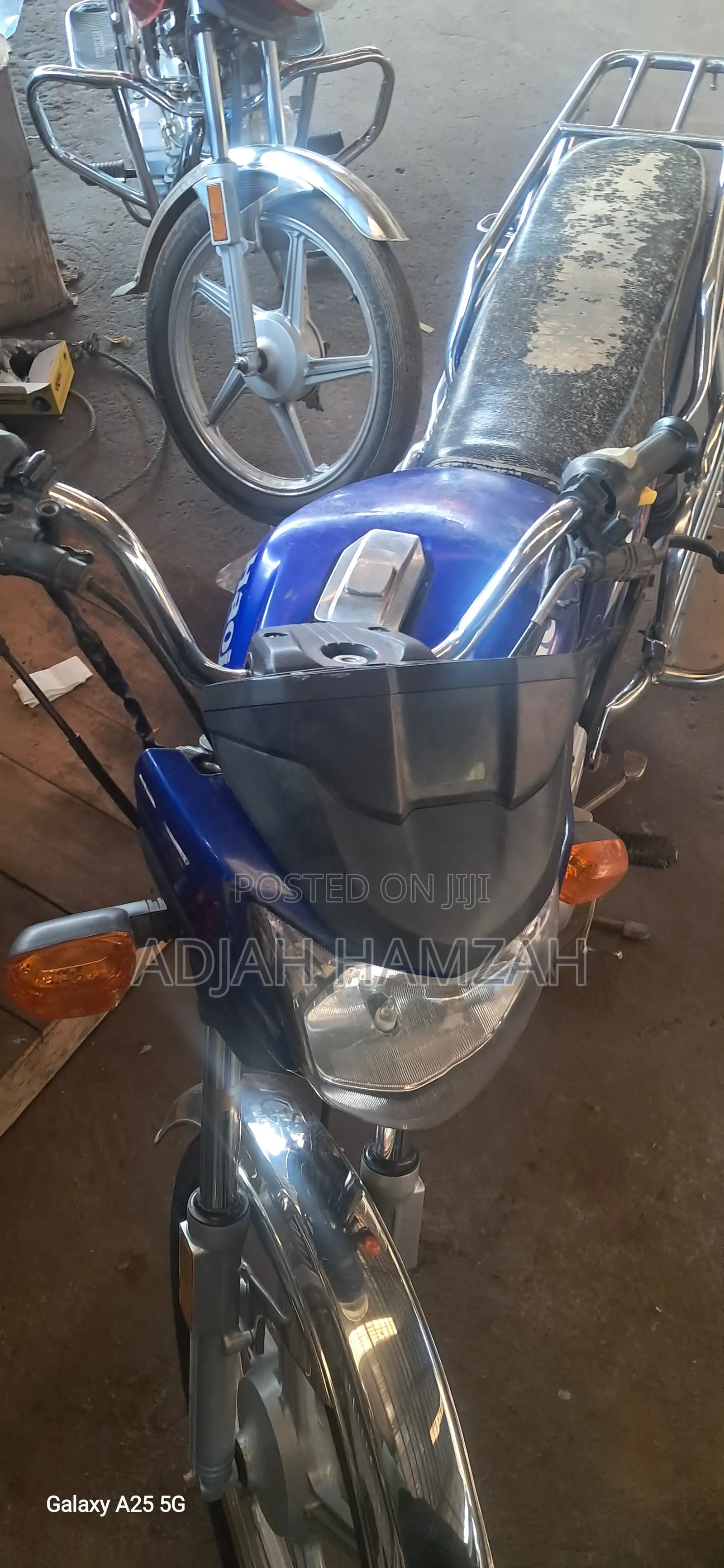 Haojue EG125N 2022 Blue