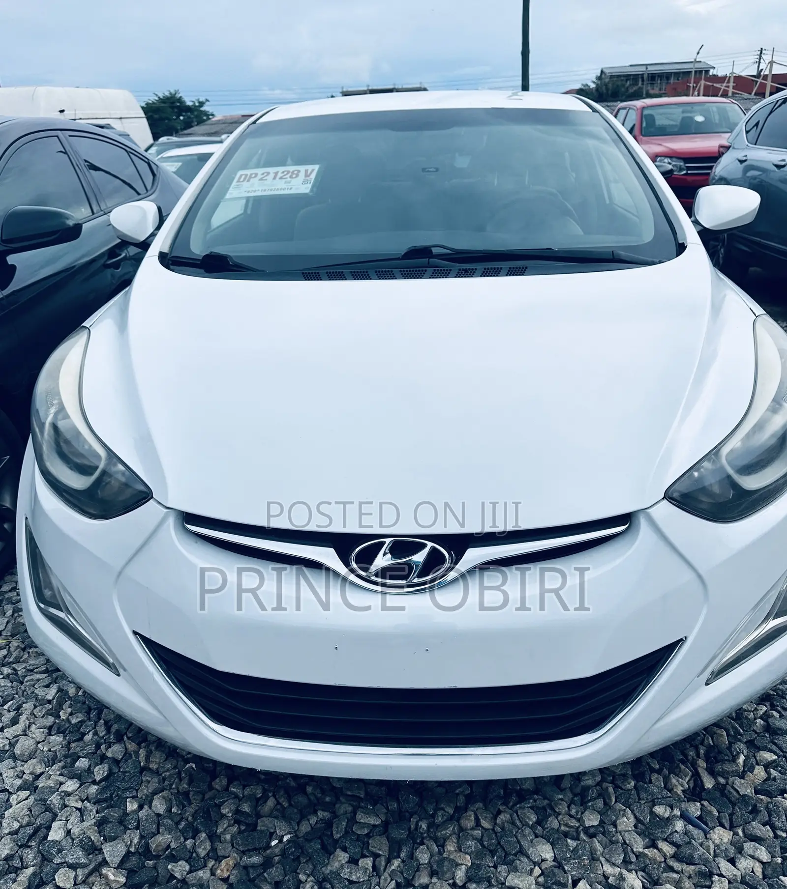 Hyundai Elantra Limited 4dr Sedan (1.8L 4cyl 6A) 2015 White
