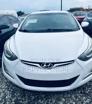 Hyundai Elantra Limited 4dr Sedan (1.8L 4cyl 6A) 2015 White
