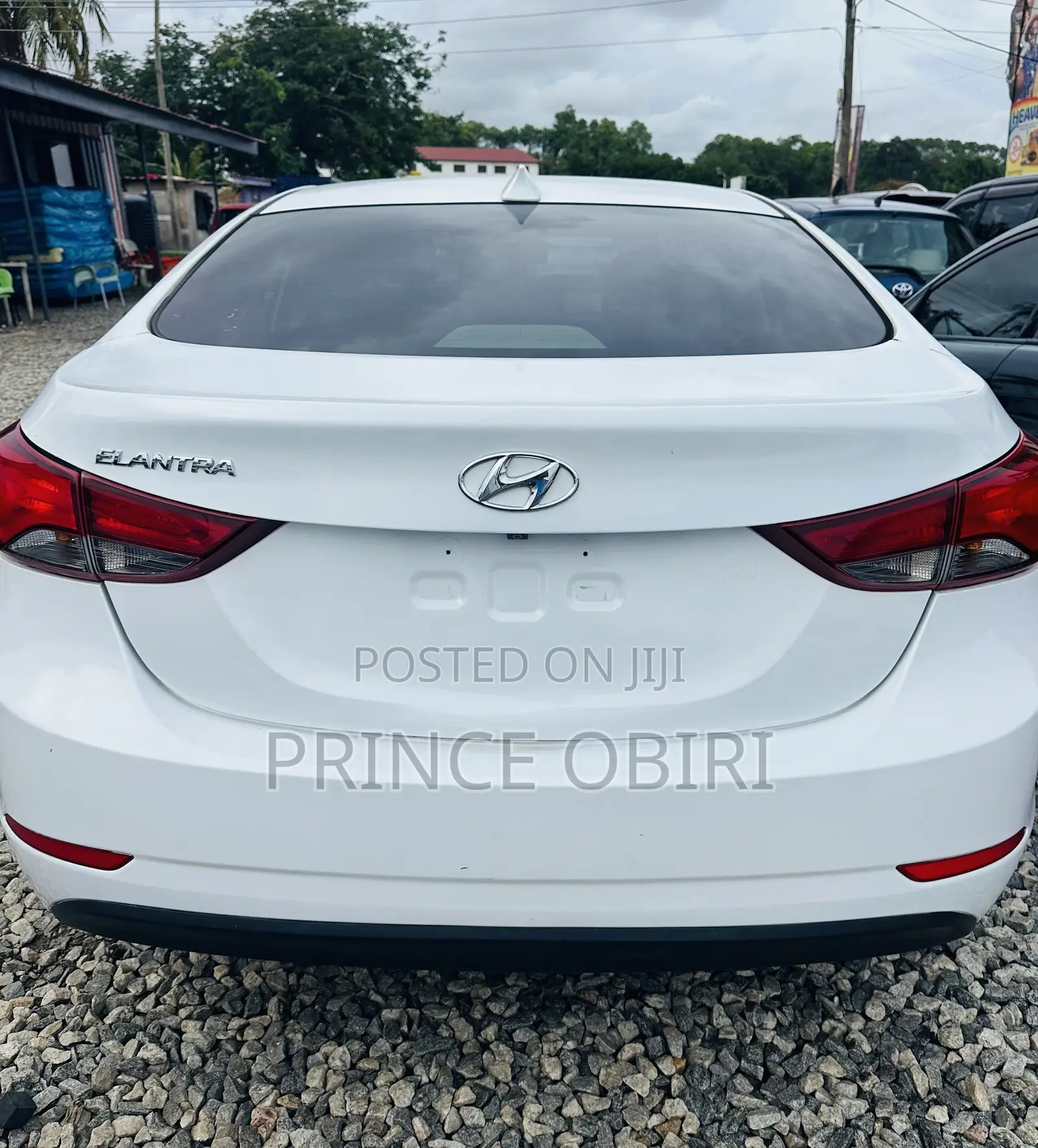 Hyundai Elantra Limited 4dr Sedan (1.8L 4cyl 6A) 2015 White
