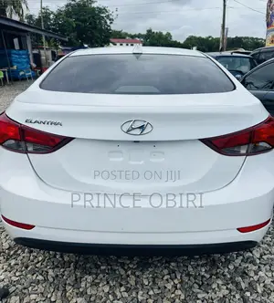 Hyundai Elantra Limited 4dr Sedan (1.8L 4cyl 6A) 2015 White