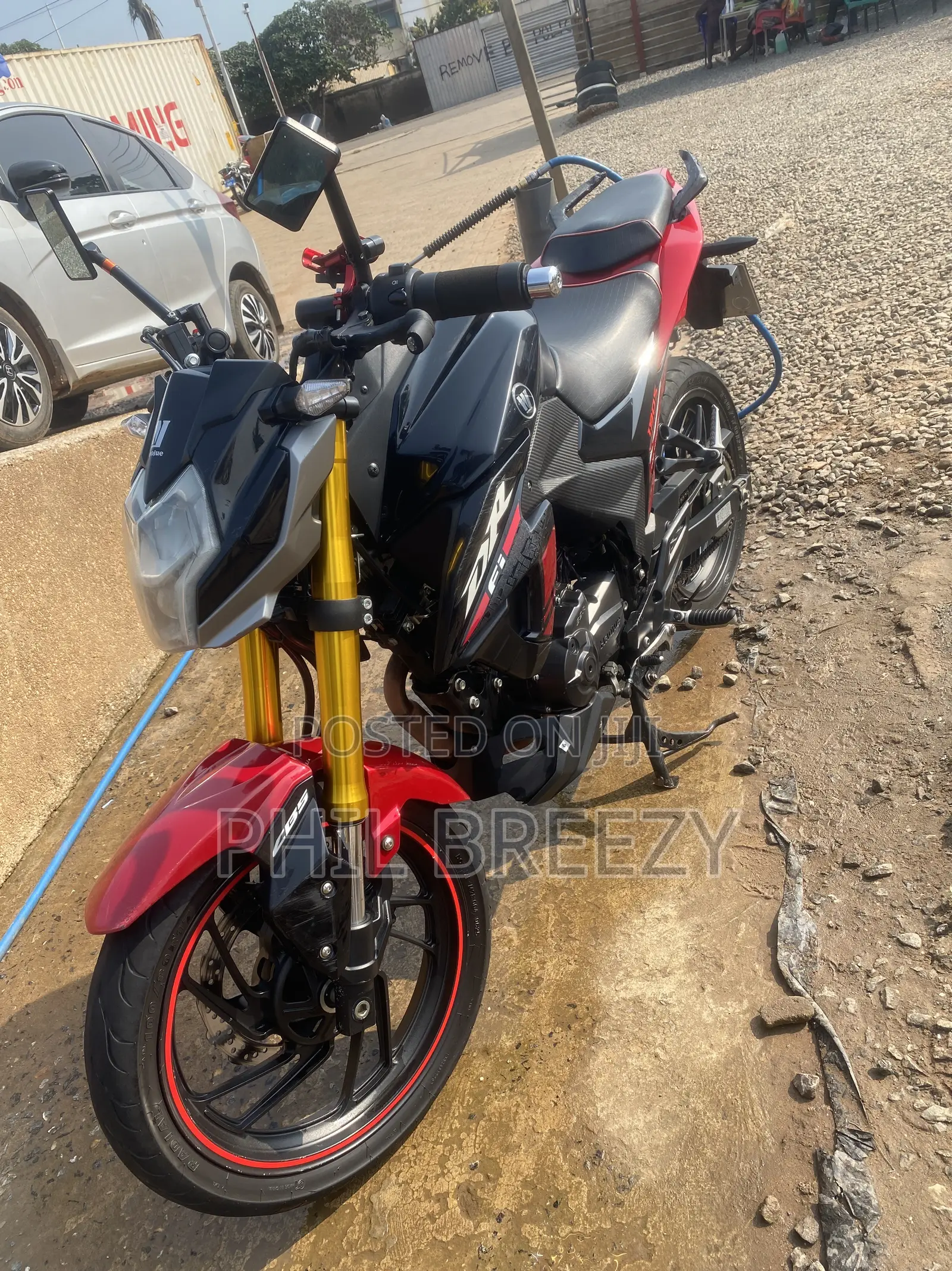 Haojue DR190S 2026 Red