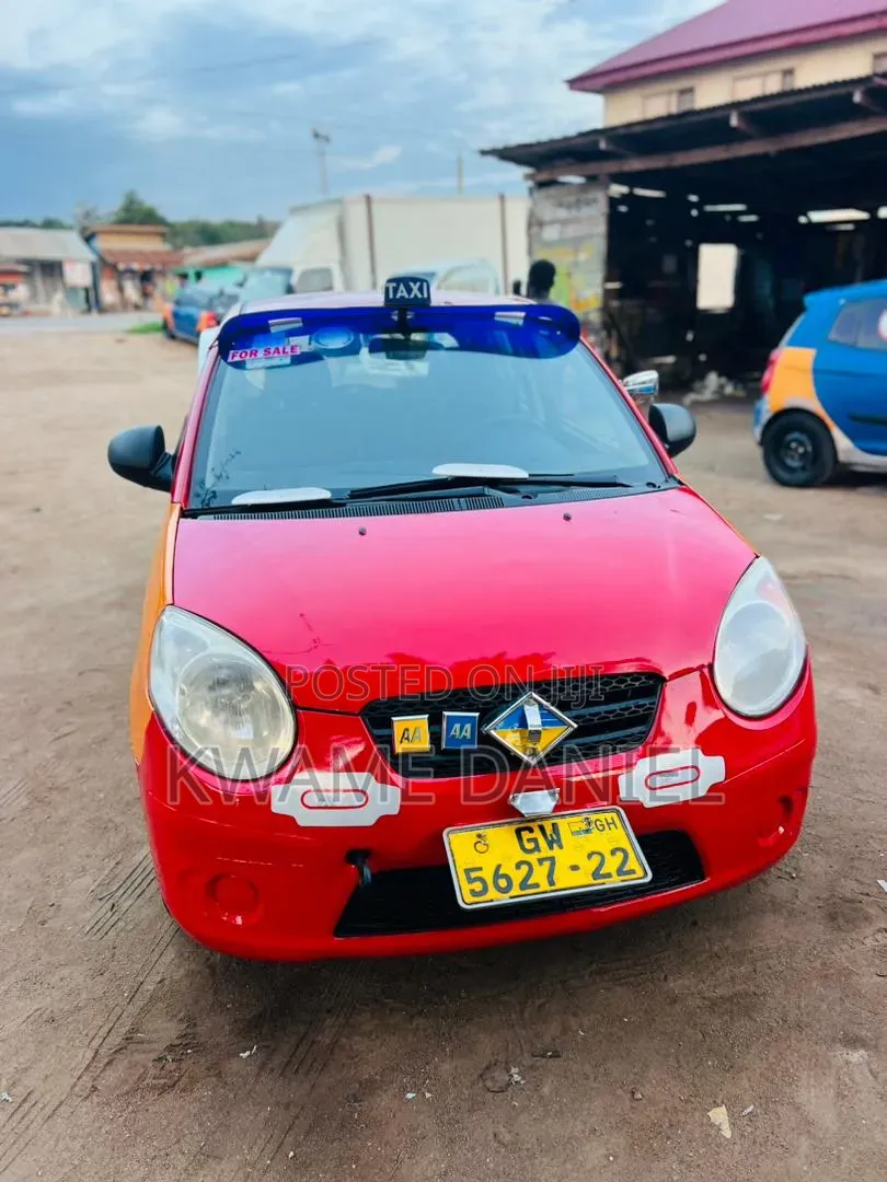 Kia Morning 2008 Red